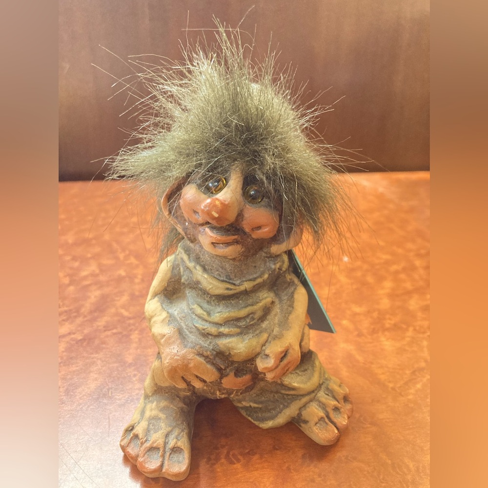 Vintage Troll Figurine
